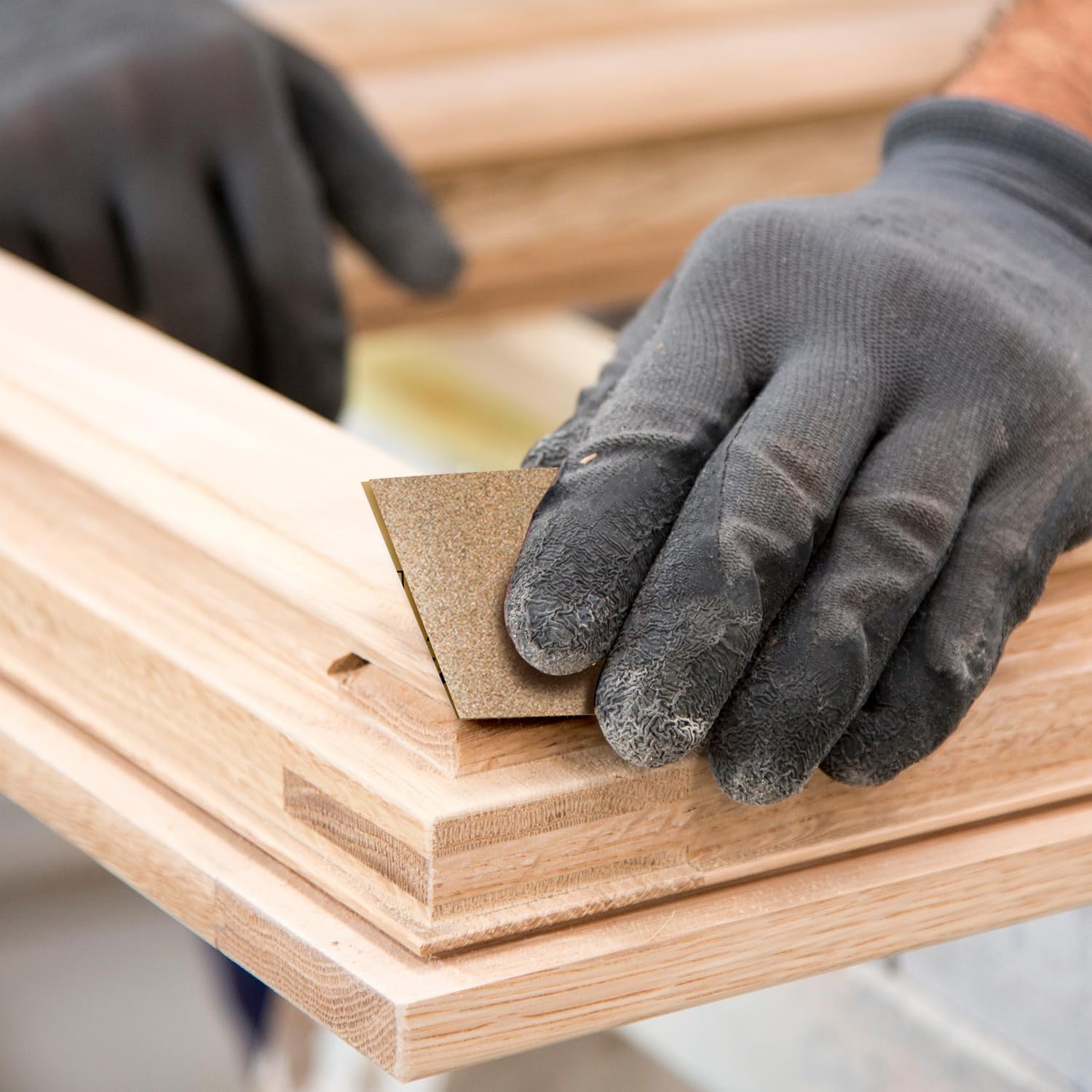 Fandeli | Pack Multi-Purpose Sandpaper Pack + Waterproof Sandpaper | 50 Sheets | Assorted Multi-Purpose (80, 120, 220), Waterproof (220, 320, 400) | 23 x 28 cm | Perfect for Sanding Metal and Wood - Image 7